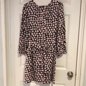 Who What Wear Size Medium Button Down Dress with belt